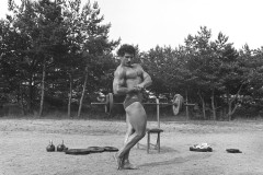 Świnoujście /Polen 1985 /Bodybuilder
